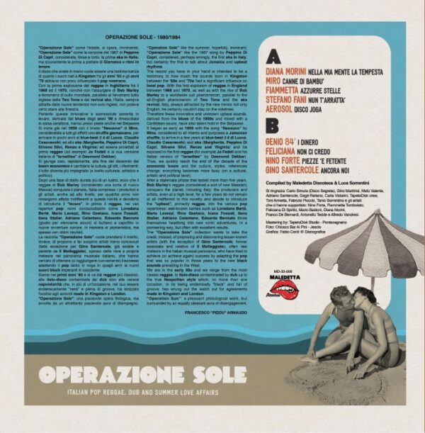 Operazione Sole - Italian Pop Reggae, Dub & Summer Love Affairs - immagine 2